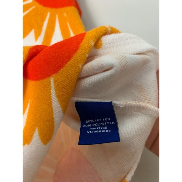 Marimekko For Target Baby Retro Floral Swim Summer Towel Dress Coverup 12M - Picture 4 of 5